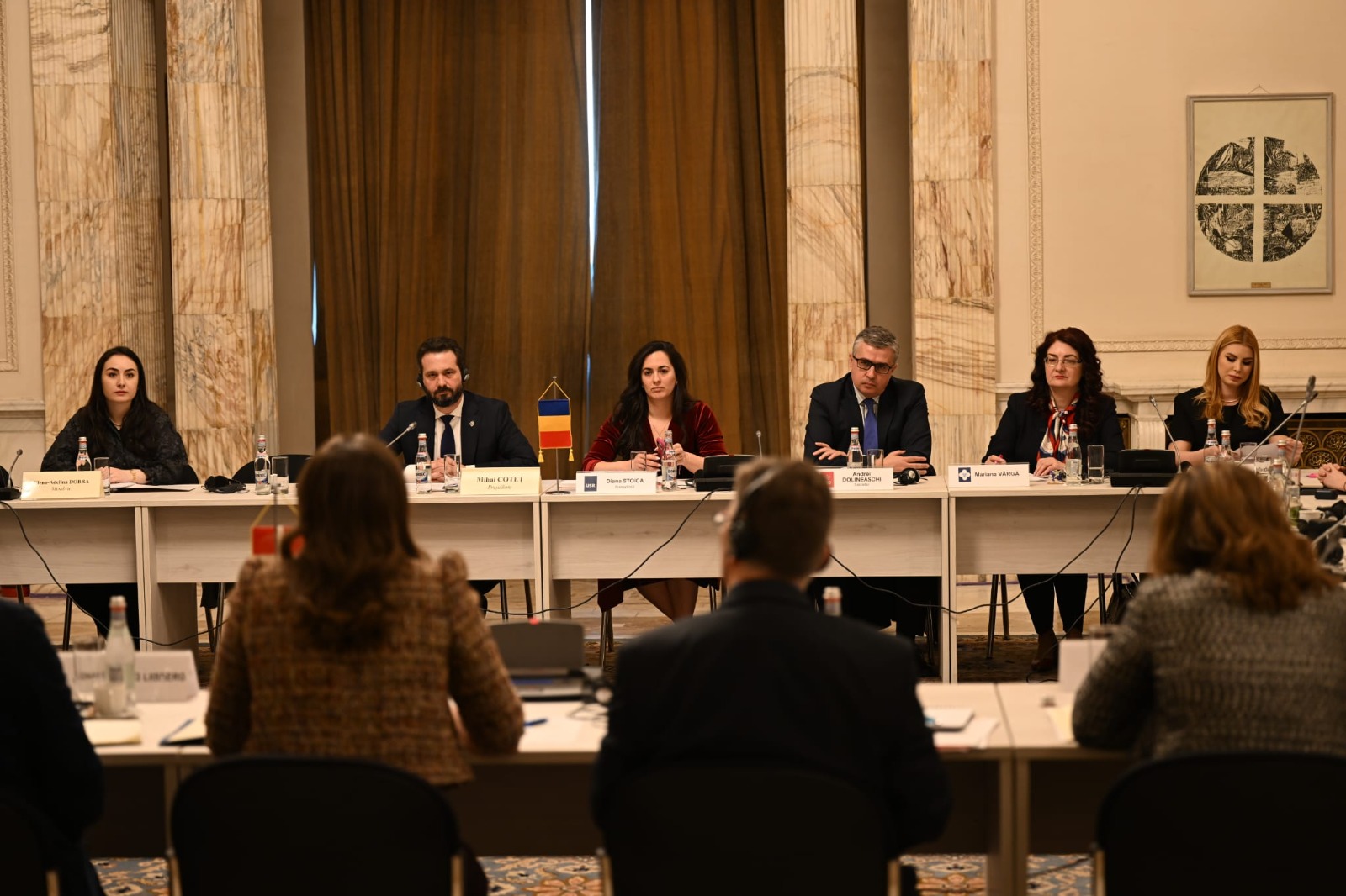  Întrevedere bilaterală a Comisiei pentru afaceri europene din Senatul României cu E.S. Marie Bjerre, ministrul afacerilor europene al Regatului Danemarcei